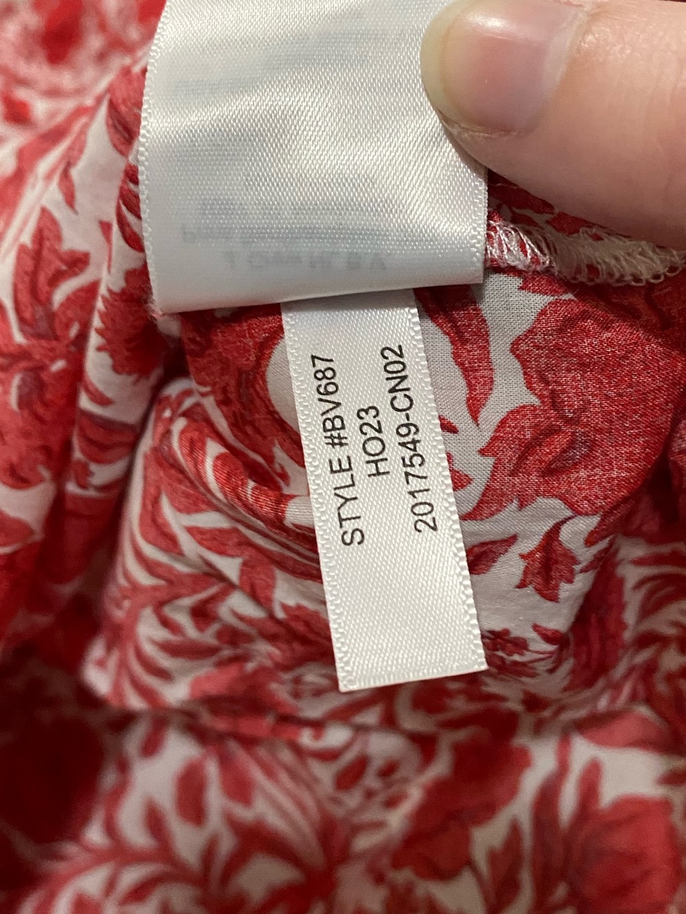 J. Crew Cropped Garcon Button Up Shirt in Liberty Sambourne Fabric Size 6 - Picture 8 of 10